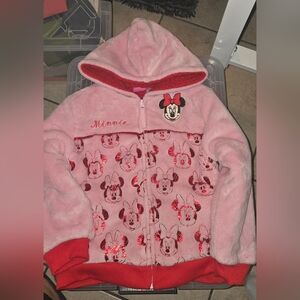 Disney Minnie Mouse Pink and Red Hoodie